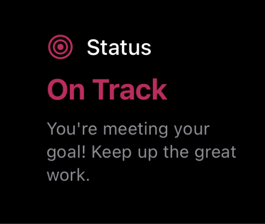On Track Status